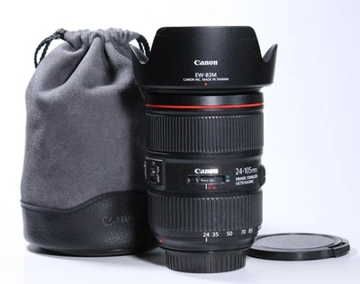 Canon EF 24-105 mm/1:4 L IS II 4.0/24-105 mm, with 1-year warranty - Image 1 of 4