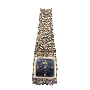 Medana quartz watch Vintage Gold Nugget style Japan Quartz - Picture 1 of 8