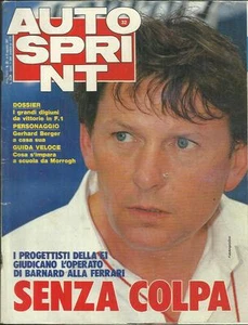 AUTO SPRINT n° 32 - 1987 (Conti Editore) Automobilismo - Foto 1 di 1