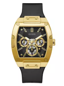 Guess Men's Classic Black Dial Quartz Watch - GW0202G1 NEW - Picture 1 of 5