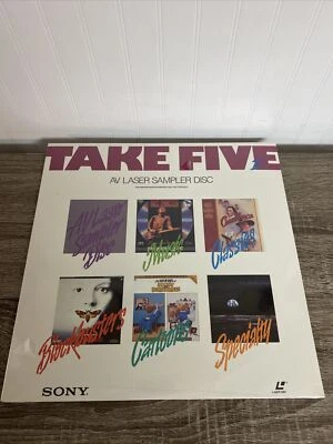 Take Five II - AV Laser Sampler Disc (1992) Demo Promo / LD Laserdisc - SEALED - Image 1 of 4