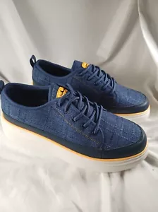 OrthoComfoot Blue Orthopedic Arch-Support Canvas Sneaker Womens Size 11.5 EU 42 - Picture 1 of 6