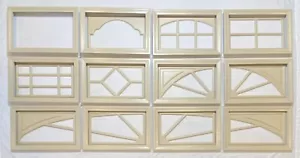 Kit de ventanas de puerta de garaje Mimbre bronceado amarr panel corto marco inserto opciones de vidrio - Imagen 1 de 50