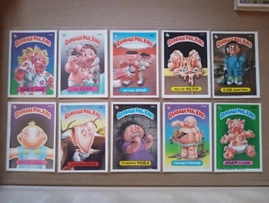 Müll Eimer Kinder 10 Karten Lot 1986-87 - Bild 1 von 3