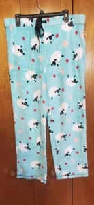 Women's Secret Treasures Aqua w/Sheep & Stars Sz XL(16/18) - Picture 1 of 5
