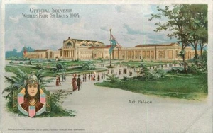 Missouri St Louis Art Palace Exposition undivided Postcard 21-14373 - Picture 1 of 2