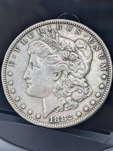 1882 P Morgan 90% Silver Dollar US Coin T008 - Picture 1 of 4