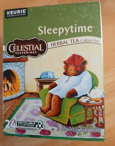 Celestial Seasonings Sleepytime Tea, Keurig K-Cup Pod 24 count exp Mar 2026 - Picture 1 of 5