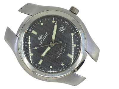 ВИНТАЖНЫЙ LACOSTE 3510G ТОЧНОСТЬ КВАРЦЕВЫЕ ЧАСЫ * РАБОТАЕТ / БЕЗ РЕМЕШКА - Изображение 1 из 4
