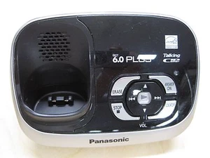 Panasonic KX-TG6531 DECT 6.0 Plus Single Line Cordless Phone Main Base - Picture 1 of 7