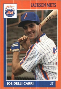 1990 Jackson Mets Grand Slam #9 Joe Delli Carri