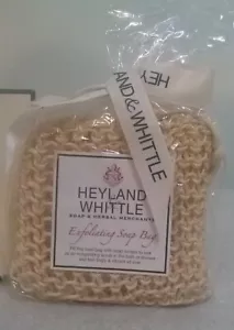 Heyland Whittle Herbal Merchants Exfoliating Soap Bar in a Sisal Bag 5.29oz - Picture 1 of 3