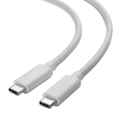 USB-C a USB C Tipo-C Carga Rápida Datos SYNC Cargador Cable Cable 3/6/10FT Lote Foto 1 de 4