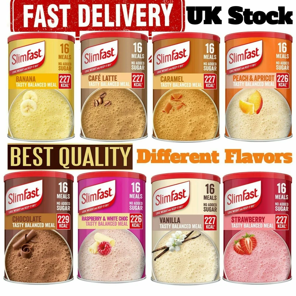 Slim Fast Shake Powder Weight Loss, Diet Drink Sporting Protein Meal Replacement - Image 1 of 1