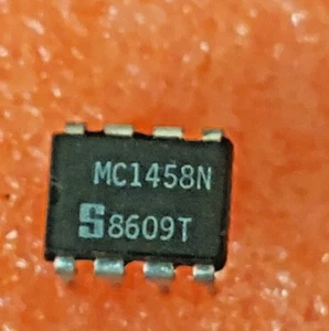 1Pcs MC1458N Operational Amplifiers Signetics DIP8 - Imagen 1 de 1