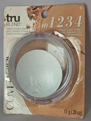 COVERGIRL Trublend Mineral Pressed Face Powder Natural Finish Oil Free Compact - Image 1 of 3