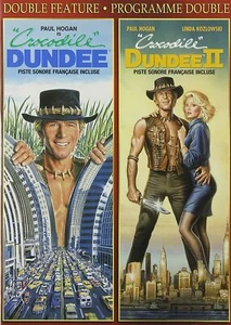 Crocodile Dundee + Crocodile Dundee 2 - Paul Hogan - New Double Feature DVD - Picture 1 of 2