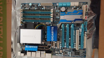 Intel i7-960 +  Gigabyte GA-X58A-UD5 (READ for CONDITION and RAM) - Image 1 of 4