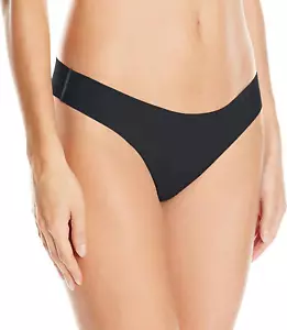 Under Armour 289058 Pure Stretch Thong, Black/Stealth Gray, Medium set of 2 - Picture 1 of 2