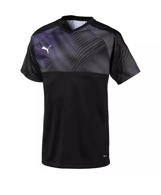 Nueva con etiquetas Camiseta de fútbol Puma Cup cuello en V manga corta jóvenes niños negra talla XL 70377403 Foto 1 de 4