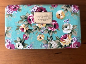 Colette Hayman Floral Purse - Hard case beautiful fabric - Picture 1 of 5