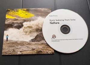 Björk Thom Yorke - Nattura Náttúra UK CD promo single cardsleeve Bjork Radiohead - Picture 1 of 3