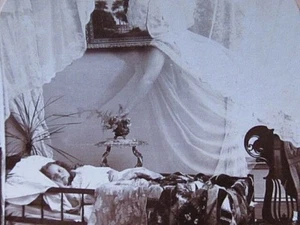 Photo-stéréo Ange-Gardien enfant  Keystone View Cie 1899 - Picture 1 of 7