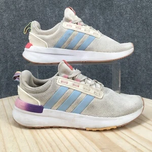 Adidas Shoes Womens 6.5 Racer TR21 Trail Running Lace Up Sneakers White Fabric - Picture 1 of 17