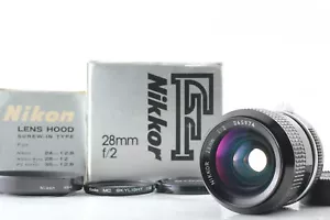 [MINT in Box] Nikon New Nikkor 28mm f/2 Wide Angle non-Ai MF Lens From JAPAN - Picture 1 of 9