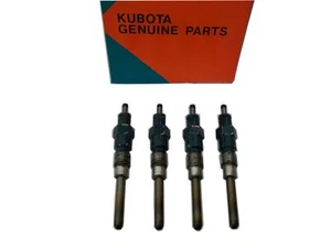 Glow plug 4 pieces from Kubota D1803-M V2403-M - Picture 1 of 4
