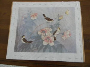 Completed Needle Treasures Cross Stitch “Oriental Dawn” Birds -15”x18” - JCA New - Picture 1 of 7