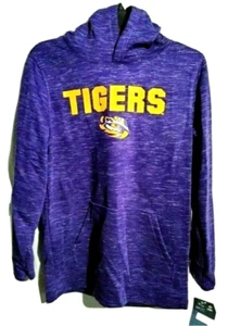 Felpa con cappuccio LSU Tigers pullover manica lunga bambino taglia XL (16-18) ragazzo calcio nuova - Foto 1 di 6