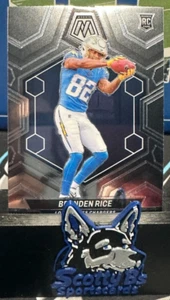 2024 Panini Mosaic - Rookies #399 Brenden Rice (RC) - Chargers - Picture 1 of 3