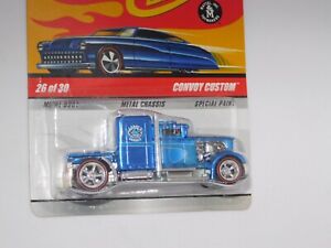 Hot Wheels Classics Series 5 #26 BLUE Convoy Custom CHASE w/Real Riders