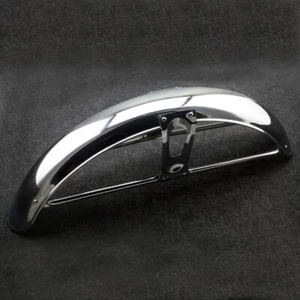 For Honda CB100 CB125 CB175 CS90 S90 Comp Chrome Front Fender Assembly - Picture 1 of 7