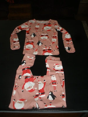 Nuevo Juego de Pijama Navidad Niños Salmón Talla 5 Carter's Just One You (81) Foto 1 de 4