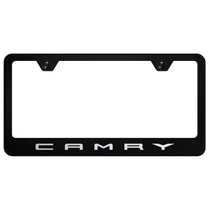 Marco de matrícula con logotipo grabado láser Toyota Camry - Imagen 1 de 5