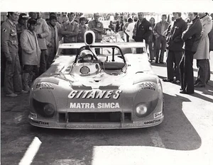 MATRA MS670 C MARCAS 1000KM 1974 LARROUSSE PESCAROLO FOTOGRAFÍA DE ÉPOCA ORIGINAL - Imagen 1 de 2