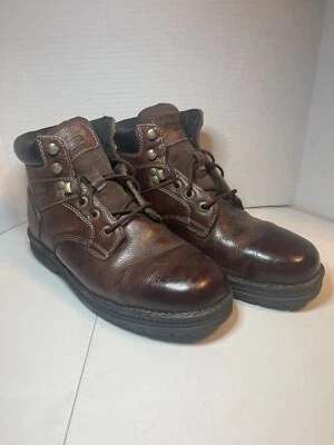 Botas masculinas Stanley Workwear tamanho 12 couro marrom 30863 - Imagem 1 de 4