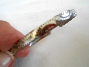 Armband Silberfarben geätzt - Bild 1 von 3
