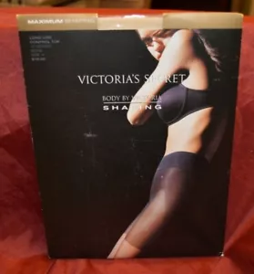 Victoria Secret MAXIMUM SHAPING long line CT 15D Pantyhose Size A BONE COLOR H7 - Picture 1 of 2