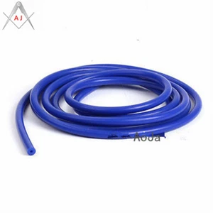 Blue For ID 1/5" (5mm) 10 Feet Fuel Air Silicone Vacuum Hose Line Tube Pipe - Bild 1 von 4