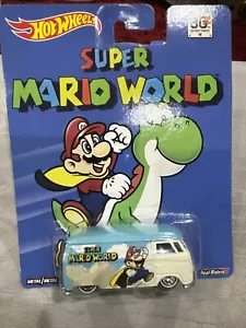 Hot Wheels Premium Popkultur Super Mario Bros. World Volkswagen T1 Panel Bus - Bild 1 von 2