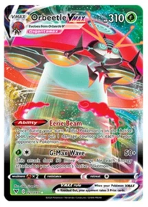 Tarjeta Pokémon Orbeetle Vmax 021/185 voltaje vívido ultra rara arte completo como nueva fresca - Imagen 1 de 1