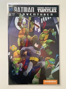 BATMAN TEENAGE MUTANT NINJA TURTLES ADVENTURES #2 NM SUB VARIANT DC 2016 - Picture 1 of 1