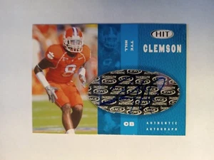 2006 SAGE HIT Autografi Blu #A8 Tye Hill AUTO Clemson Spedizione Gratuita!! - Foto 1 di 5