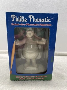 RARE Paint Your Own Phillies Phanatic Happy Birthday Limited Edition 2008 Figure - Imagen 1 de 6