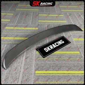 Real Carbon Fiber Rear Trunk Spoiler Wing Lip Fits Mini F56 Cooper S 2013-2018 - Picture 1 of 21