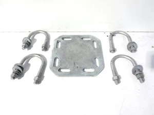 COMMSCOPE XP-2020 2-3/8" to 2-3/8" OD Pipe U-Bolt Style Crossover Plate - Picture 1 of 4