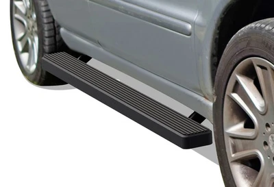 Подножки SUPERSED 5 дюймов матовые черные подходят для внедорожников Mercedes-Benz класса ML 98-05 годов выпуска - Изображение 1 из 4